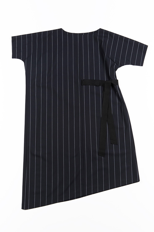 5011 Hayden Stripe Tape Dress (navy stripe)